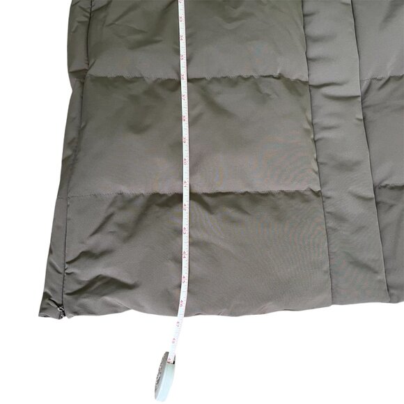 Zara Longline Hooded Down Jacket – Water & Wind Resistant – Mink – Size Large - Picture 12 of 12